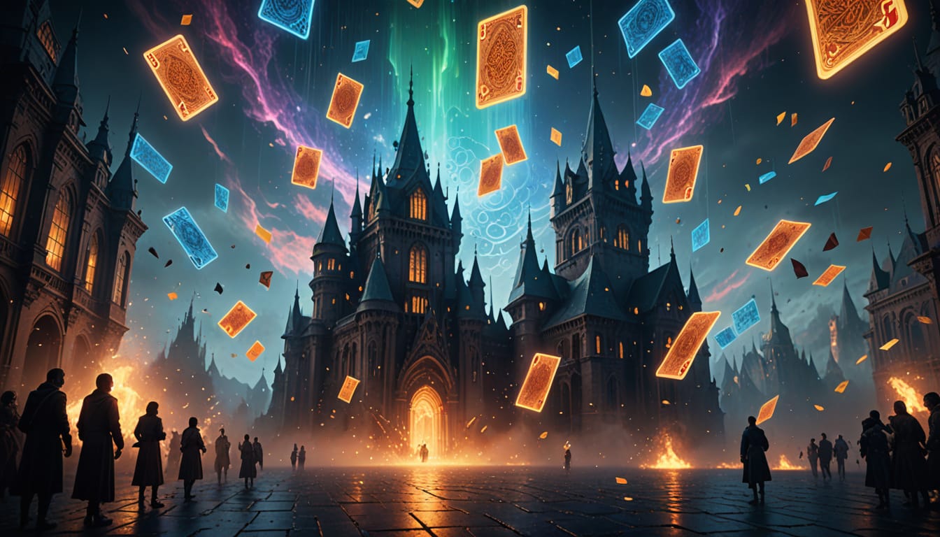 Glowing Cards